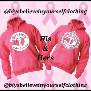 Custom Breast Cancer Awareness Hoodies
